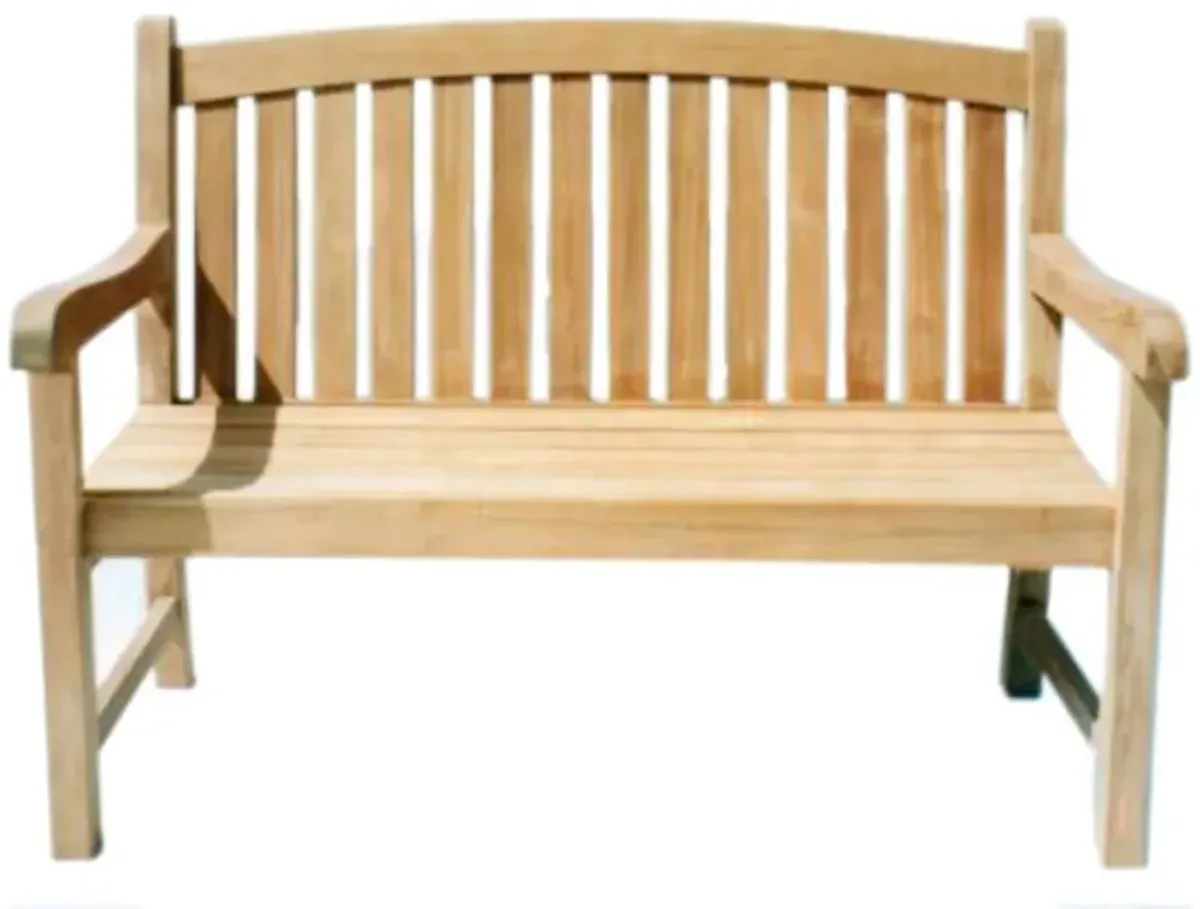 Teak Captain 2 Seater Bench