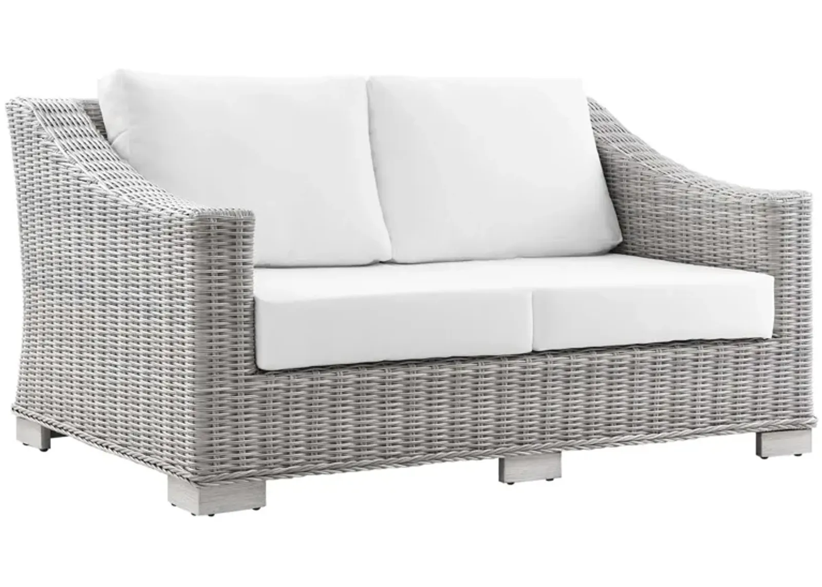 Modway - Conway Outdoor Patio Wicker Rattan Loveseat