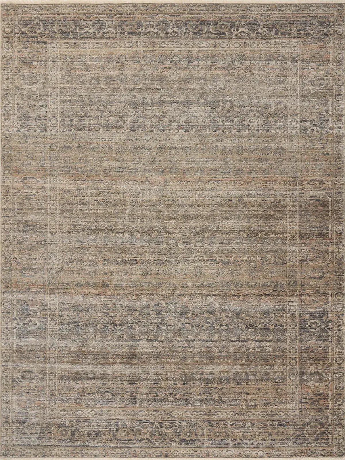 Molly MOL04 Navy/Blush 7'10" x 10' Rug by Amber Lewis x Loloi