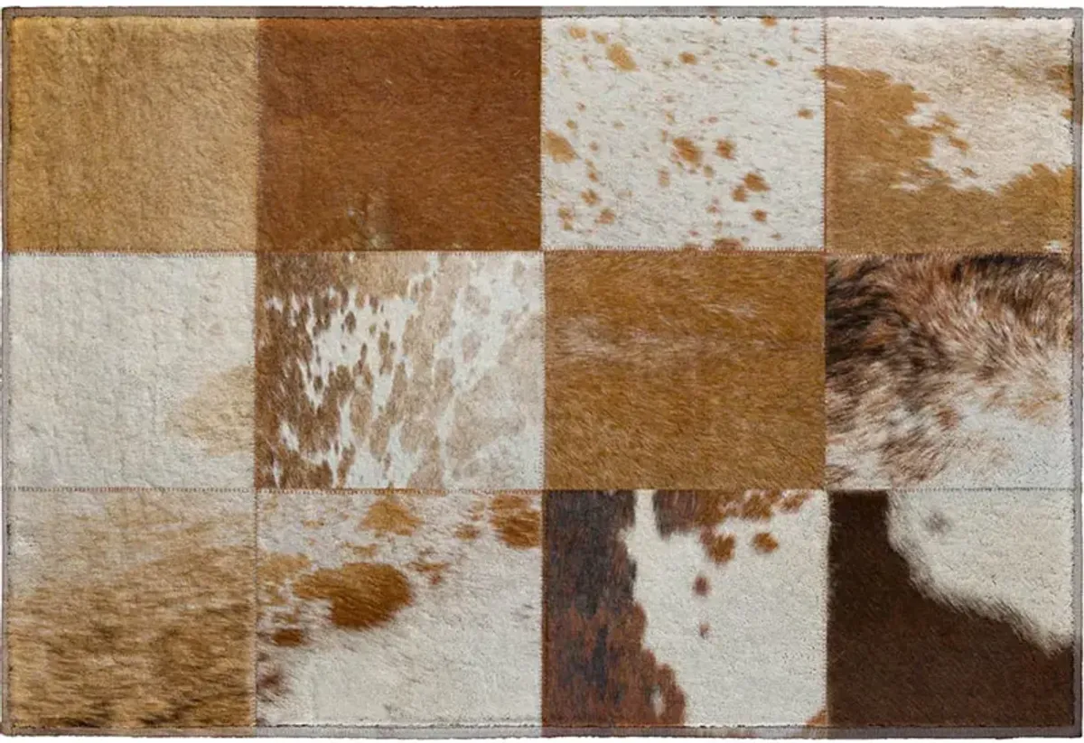 Bozeman BM10 Brown 20" x 30" Rug