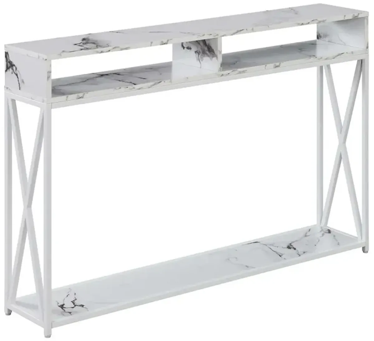 Convenience Concepts Tucson Deluxe Console Table with Shelf, R4-0545