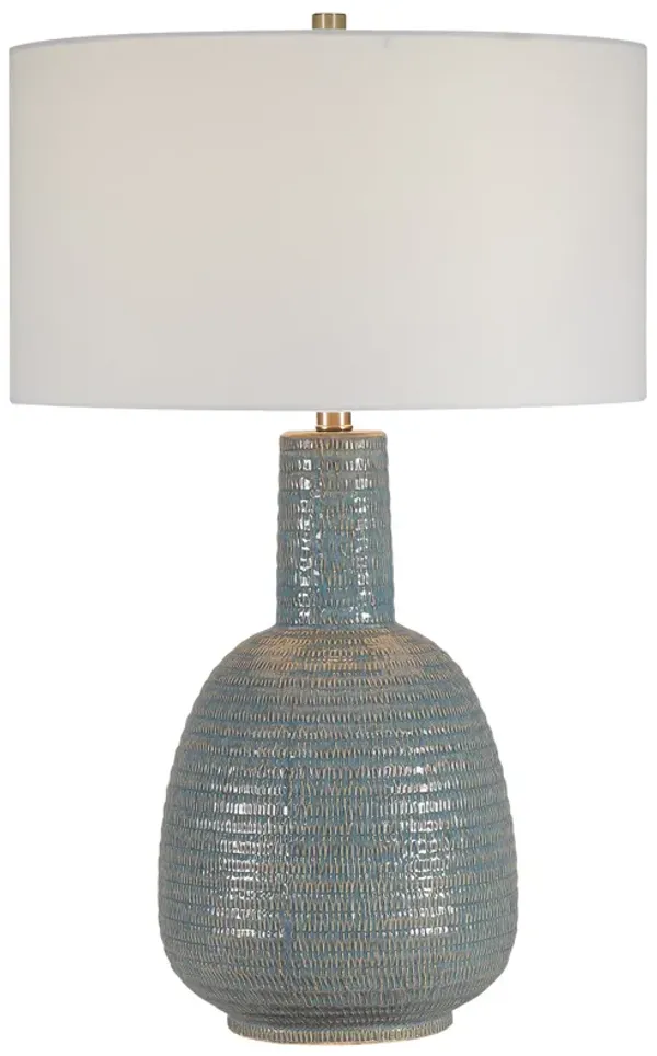 Delta Light Aqua Table Lamp