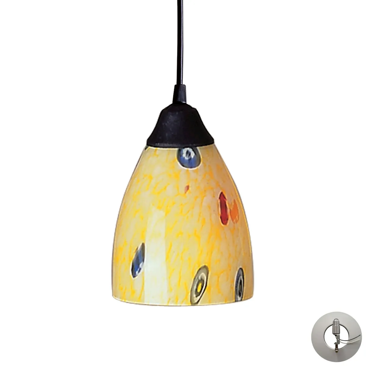 Classico Mini Pendant - Yellow Blaze