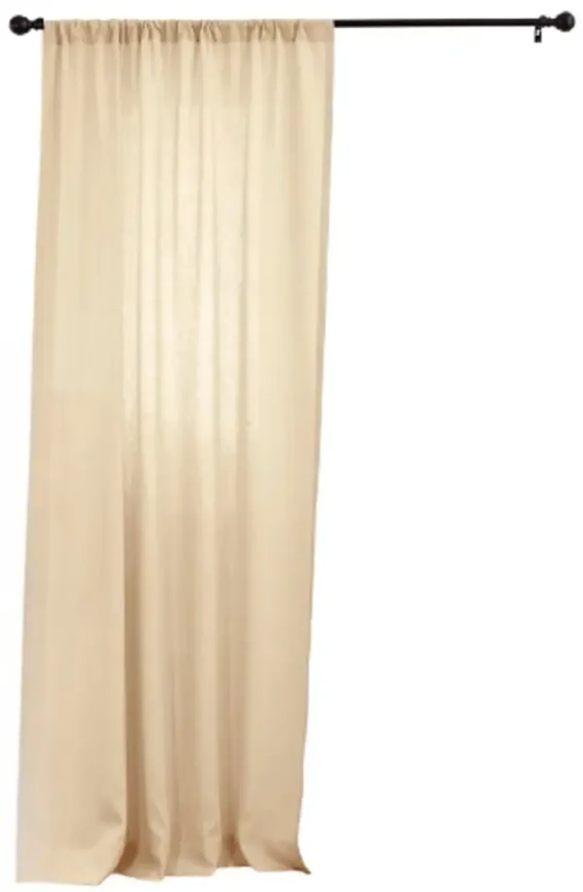 Solino Home 100% Pure Linen Curtain - Linen Curtain