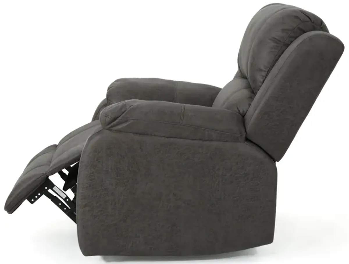 Merax Linen Fabric Manual Recliner Chair