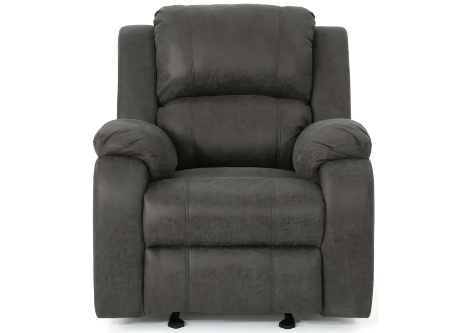 Merax Linen Fabric Manual Recliner Chair