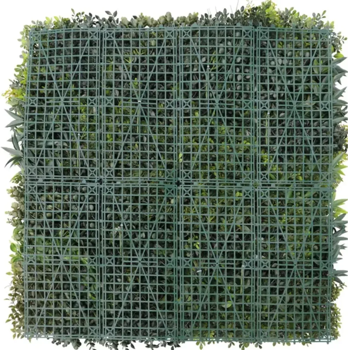 Ultra-Luxury Lush Spring Artificial Vertical Garden Green Wall 40" x 40" 11SQ FT Commercial Grade UV Resistant (Overstock Sale)