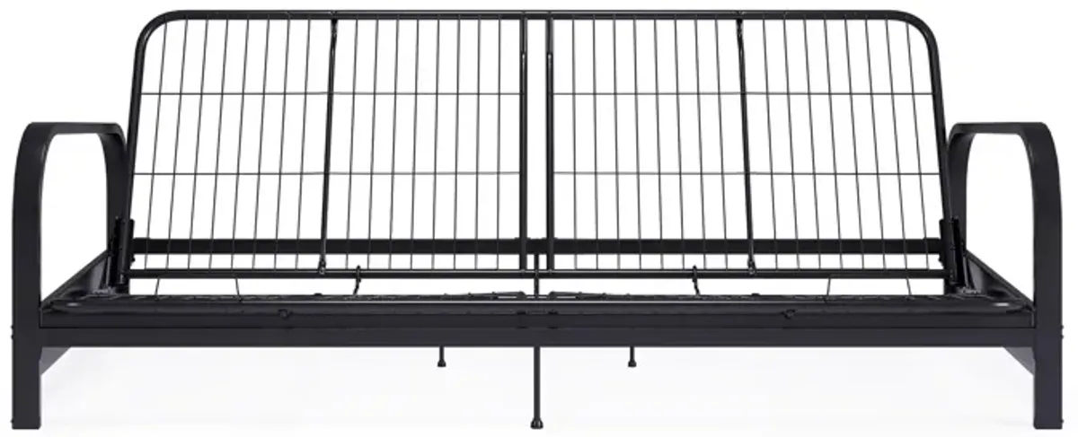 Egan Metal Arm Futon