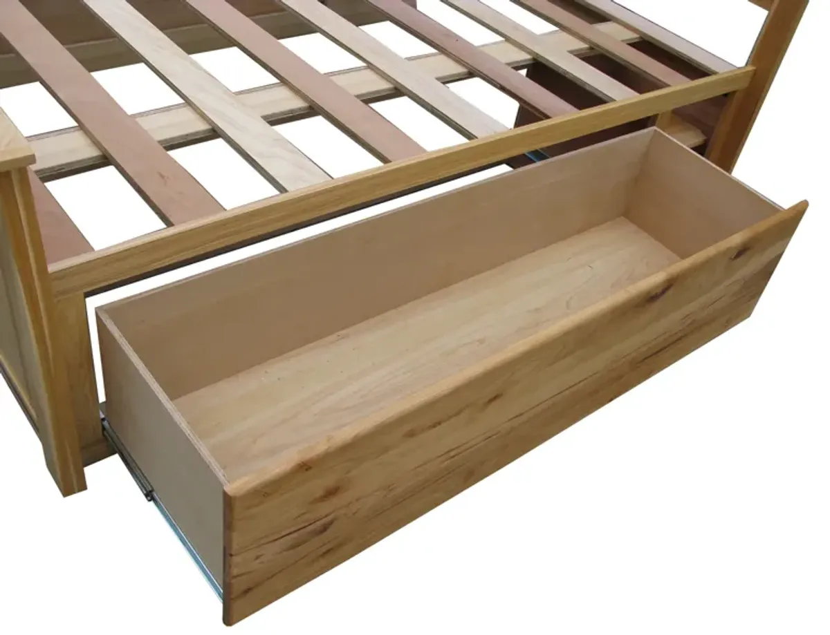 Belen Kox Natural Hickory Queen Storage Bed, Belen Kox