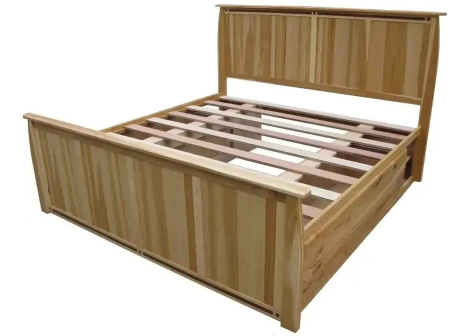 Belen Kox Natural Hickory Queen Storage Bed, Belen Kox