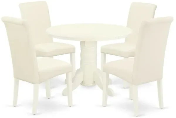 Dining Room Set Linen White