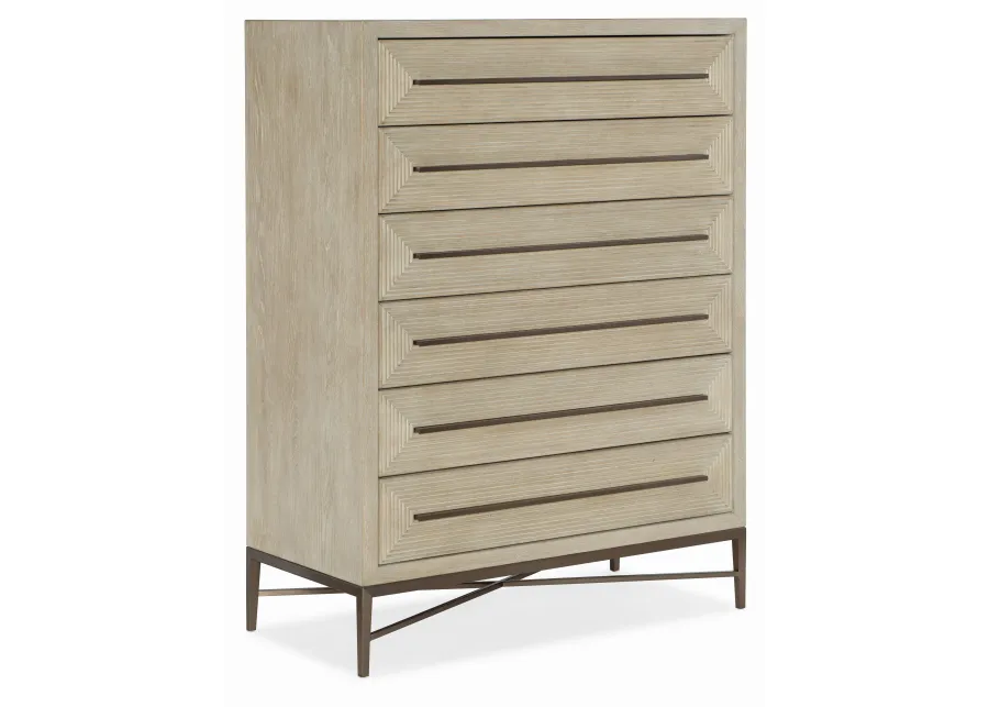 Cascade Six-Drawer Chest