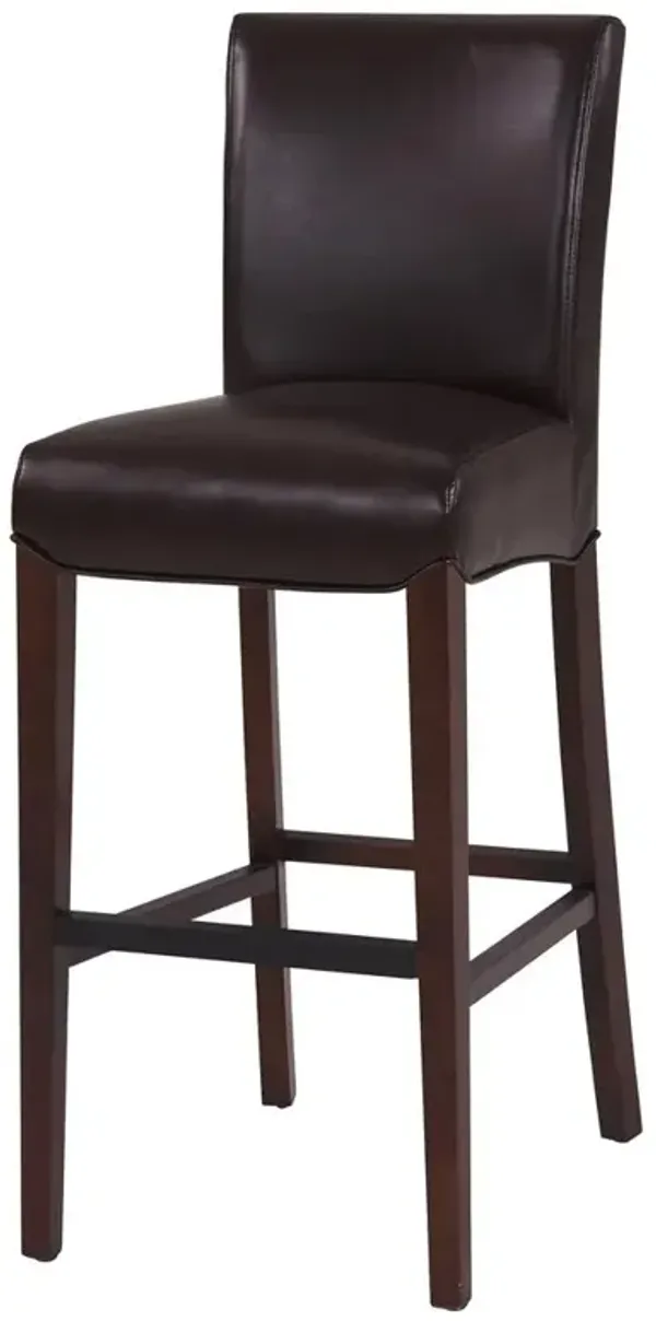 Milton Bonded Leather Bar Stool