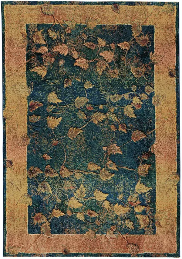 Kharma 4' x 5'9" Blue Rug