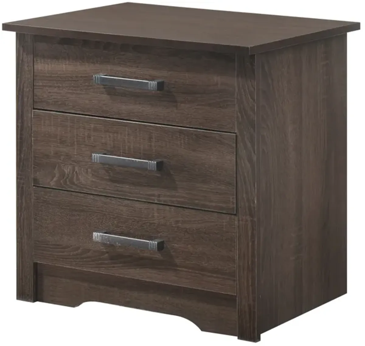 Hudson 3-Drawer Nightstand (23 in. H x 18 in. W x 22 in. D)