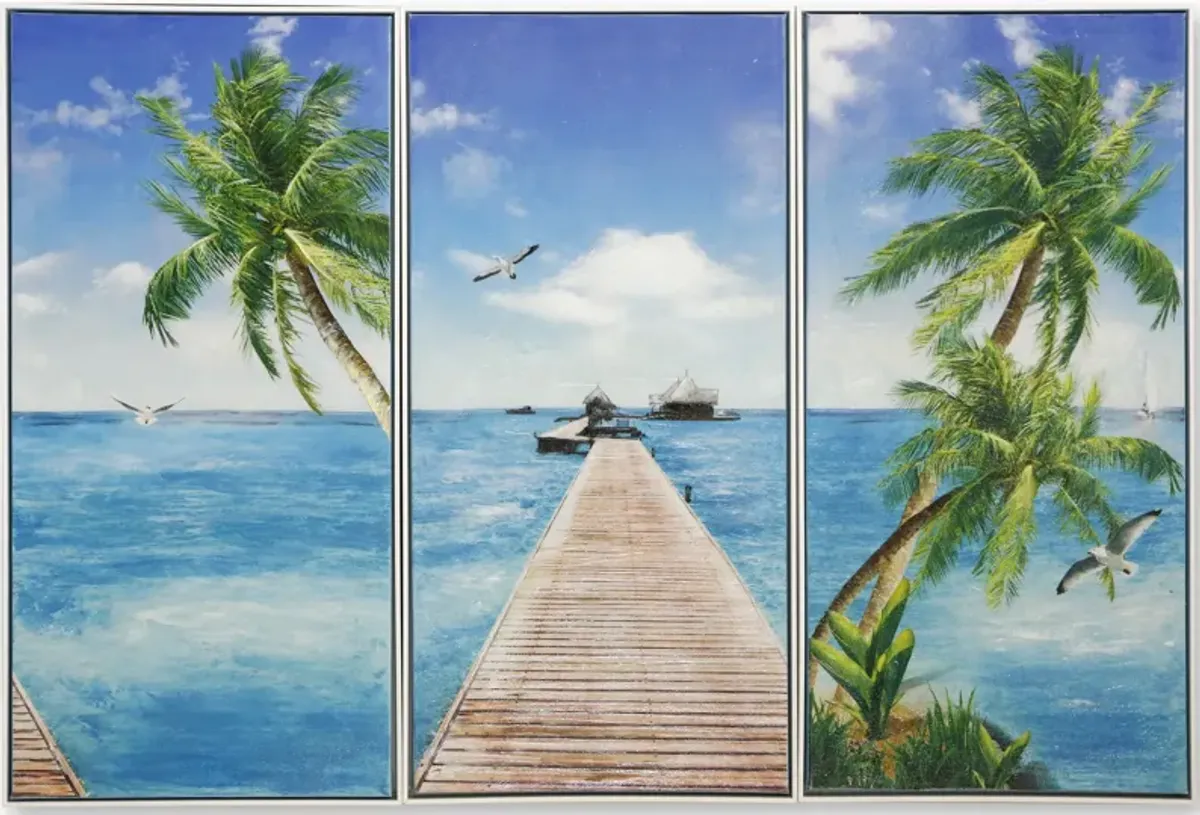 Dock Days Canvas S/3