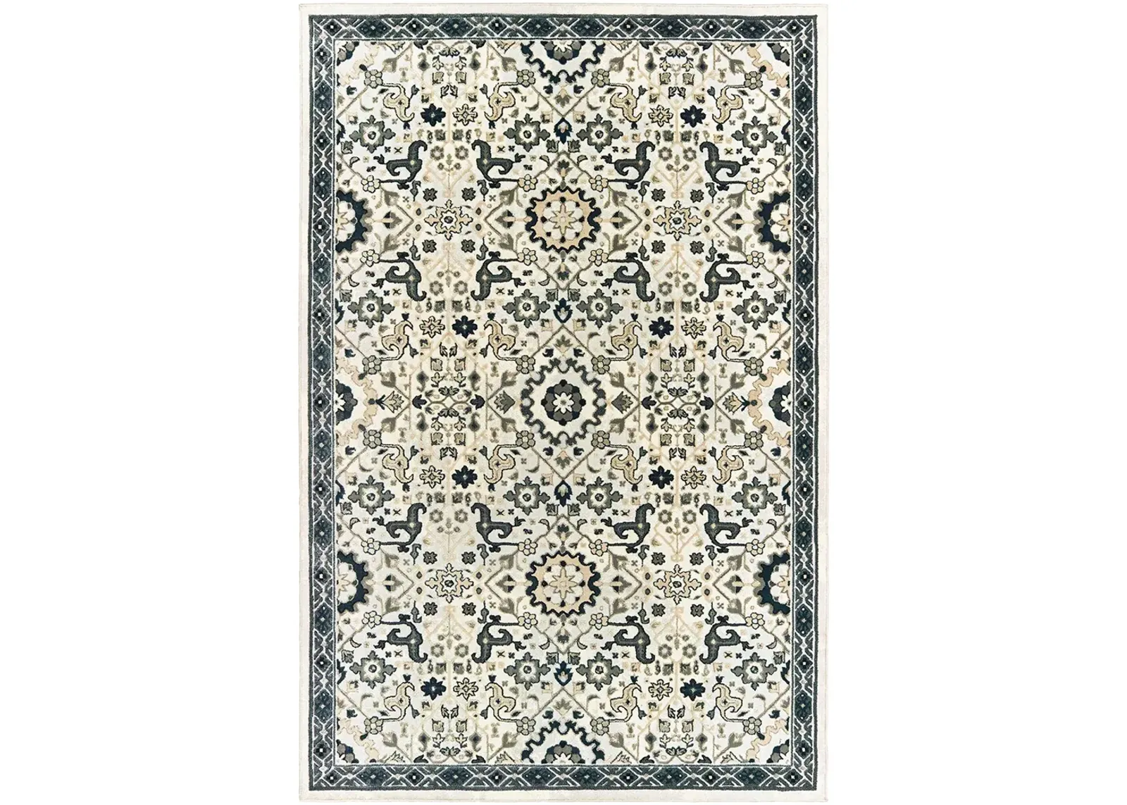 Bowen 3'10" x 5'5" Ivory Rug