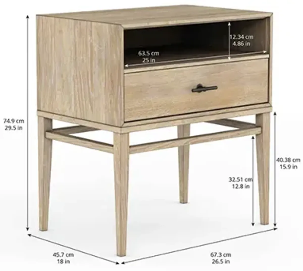 Frame Small Nightstand