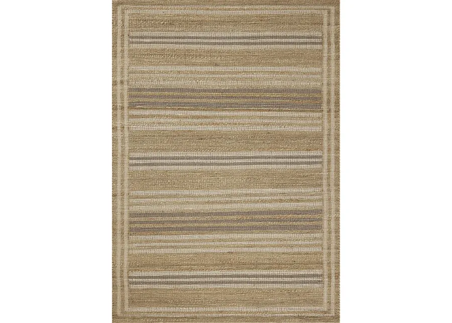 Judy JUD-03 Natural / Dove 2''6" x 7''6" Rug by Chris Loves Julia