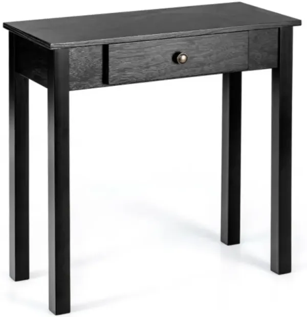 Small Space Console Table with Drawer for Living Room Bathroom Hallway