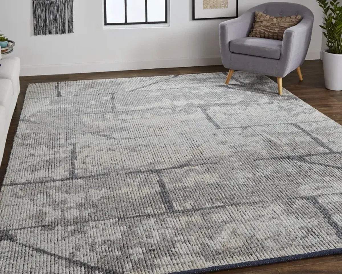 Alford 6925F Gray/Silver 5'6" x 8'6" Rug