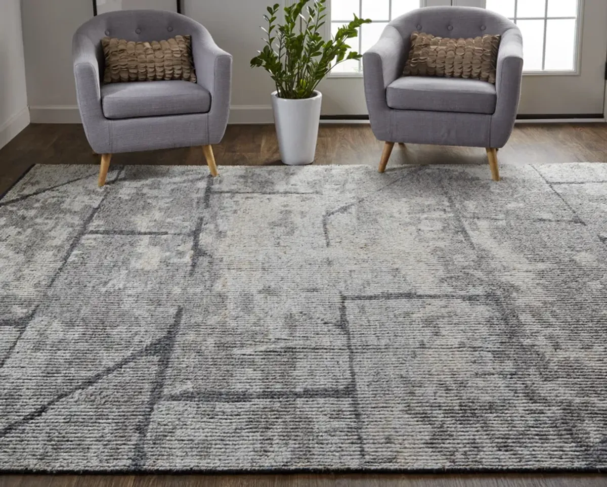 Alford 6925F Gray/Silver 5'6" x 8'6" Rug