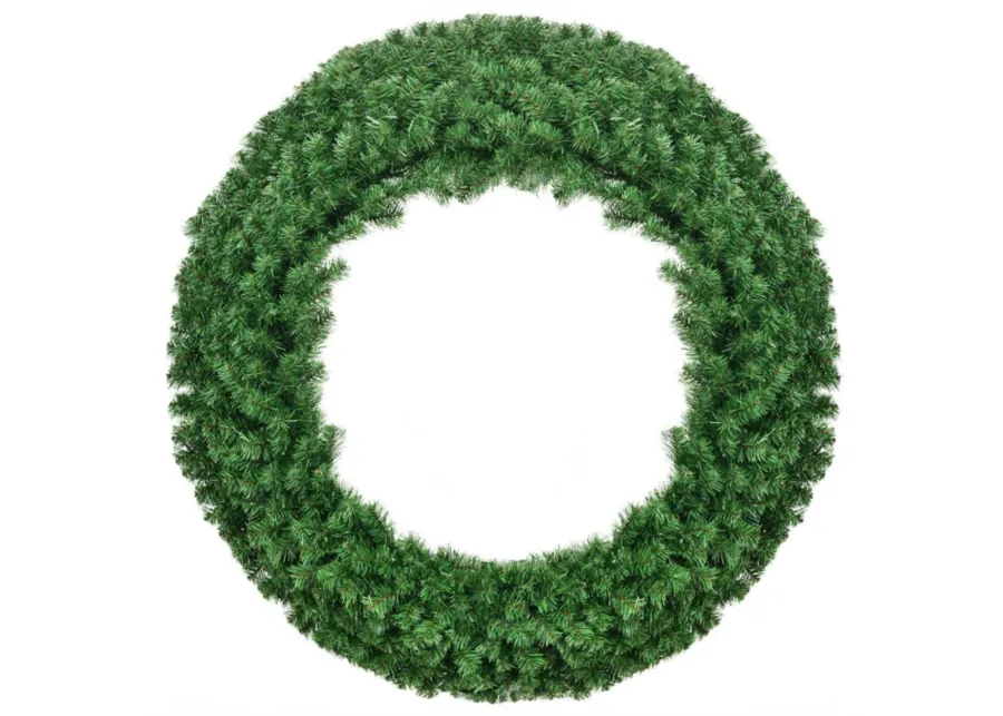 48 Inch Pre-lit Cordless Artificial Christmas Wreath