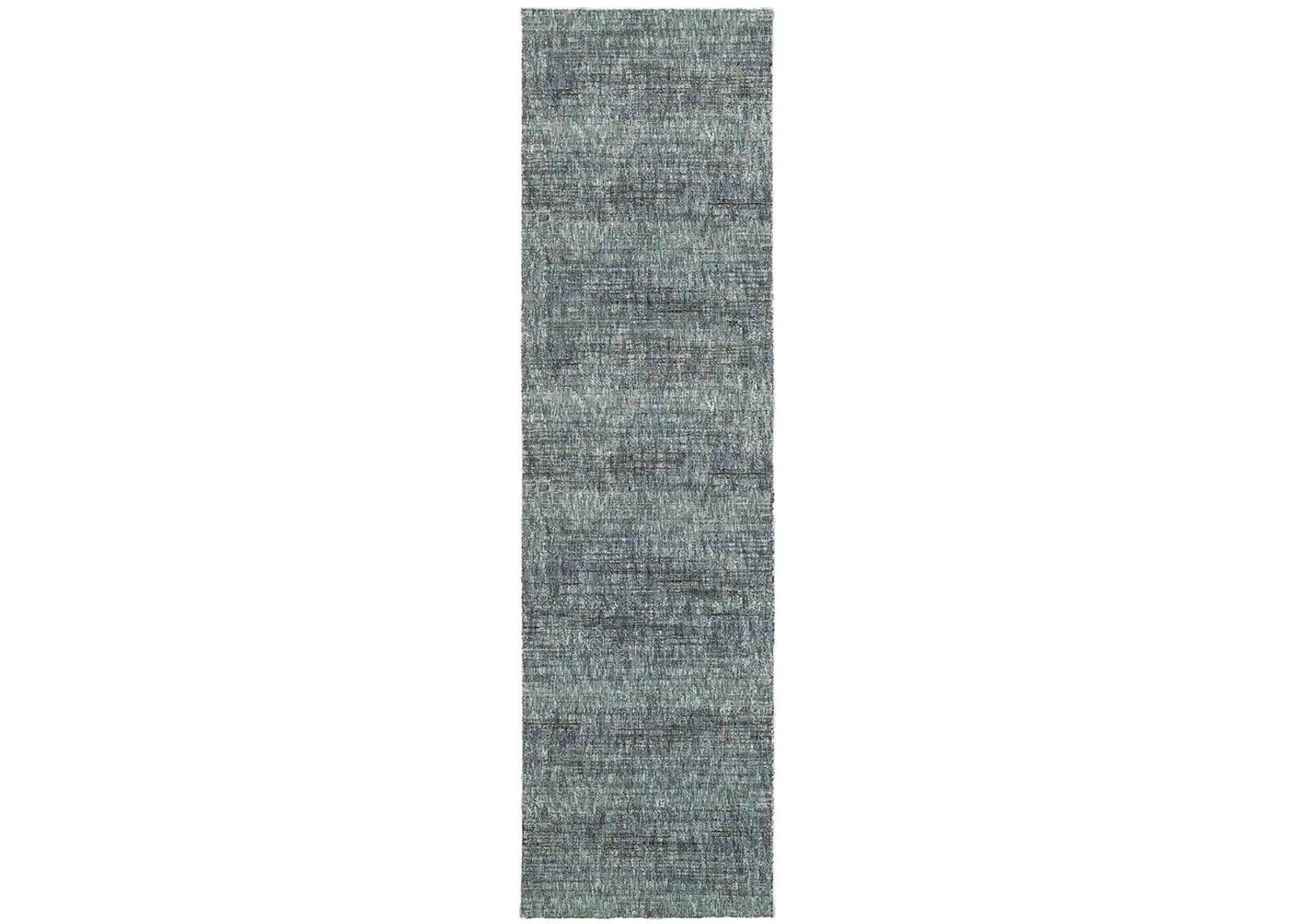 Atlas 2'6" x 12' Blue Rug