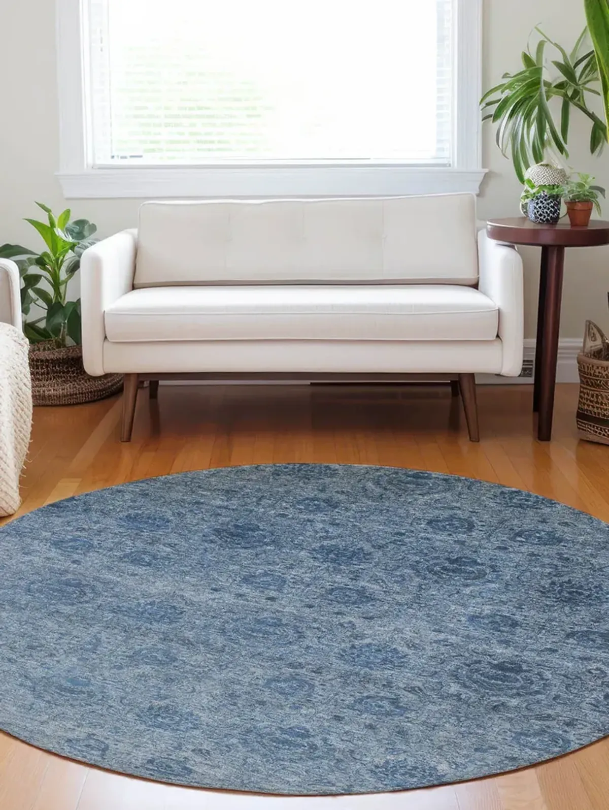 Burano BU8 Blue 8' Rug