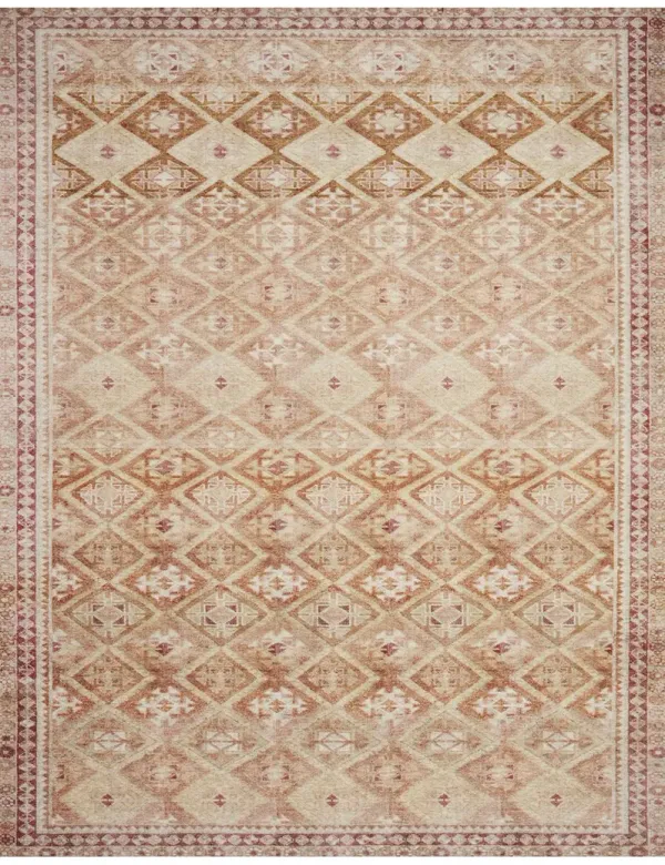 Layla LAY16 Natural/Spice 3'6" x 5'6" Rug by Loloi II