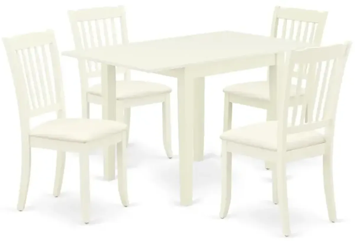 Dining Room Set Linen White