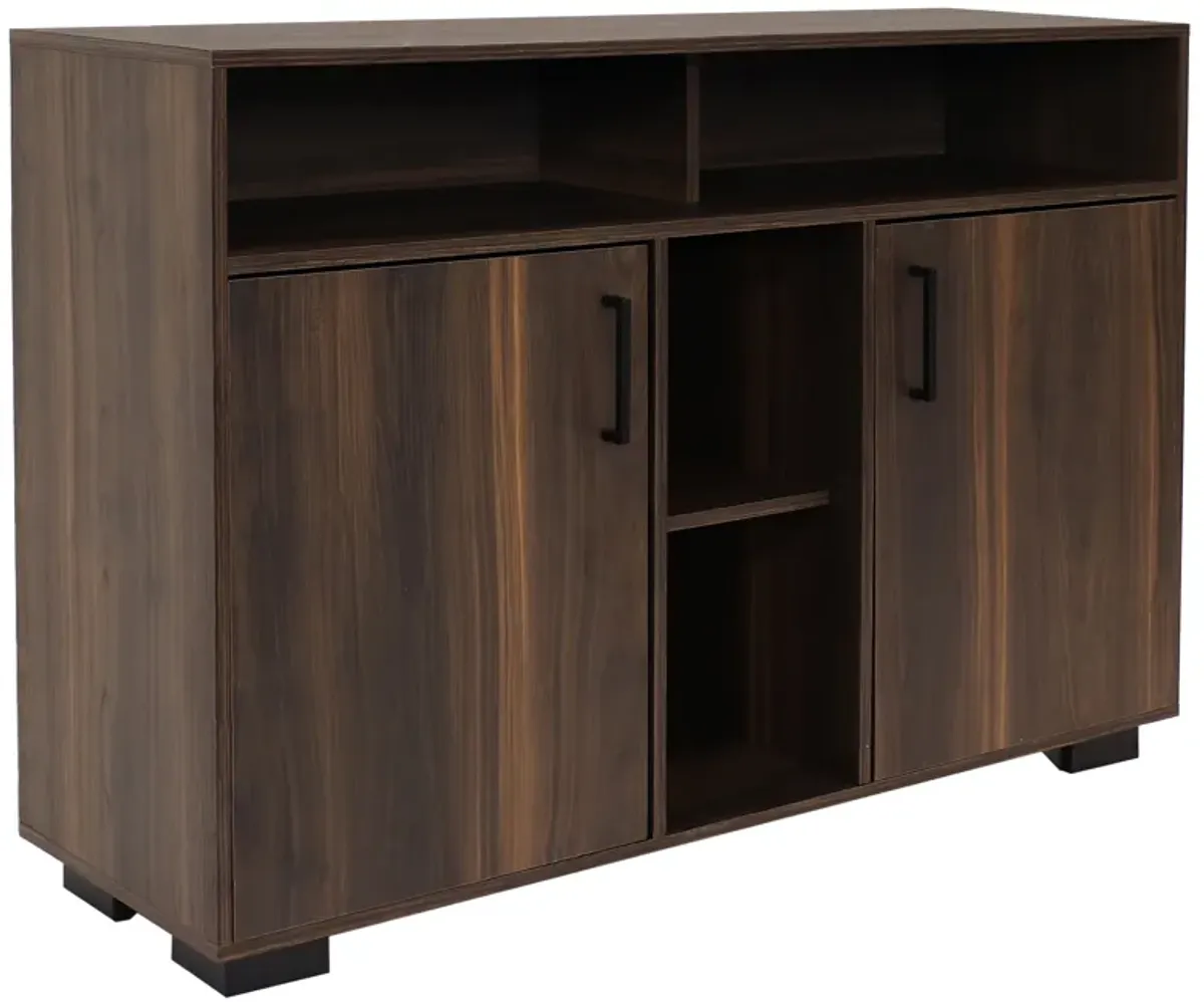 Sunnydaze 48.5" Anthony Sideboard Storage Buffet Cabinet with Shelves