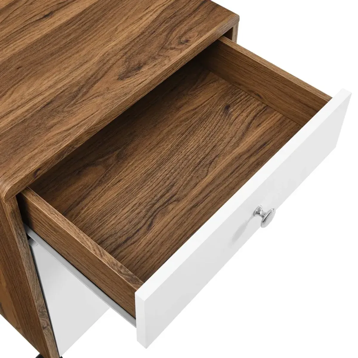 Transmit  Wood File Cabinet