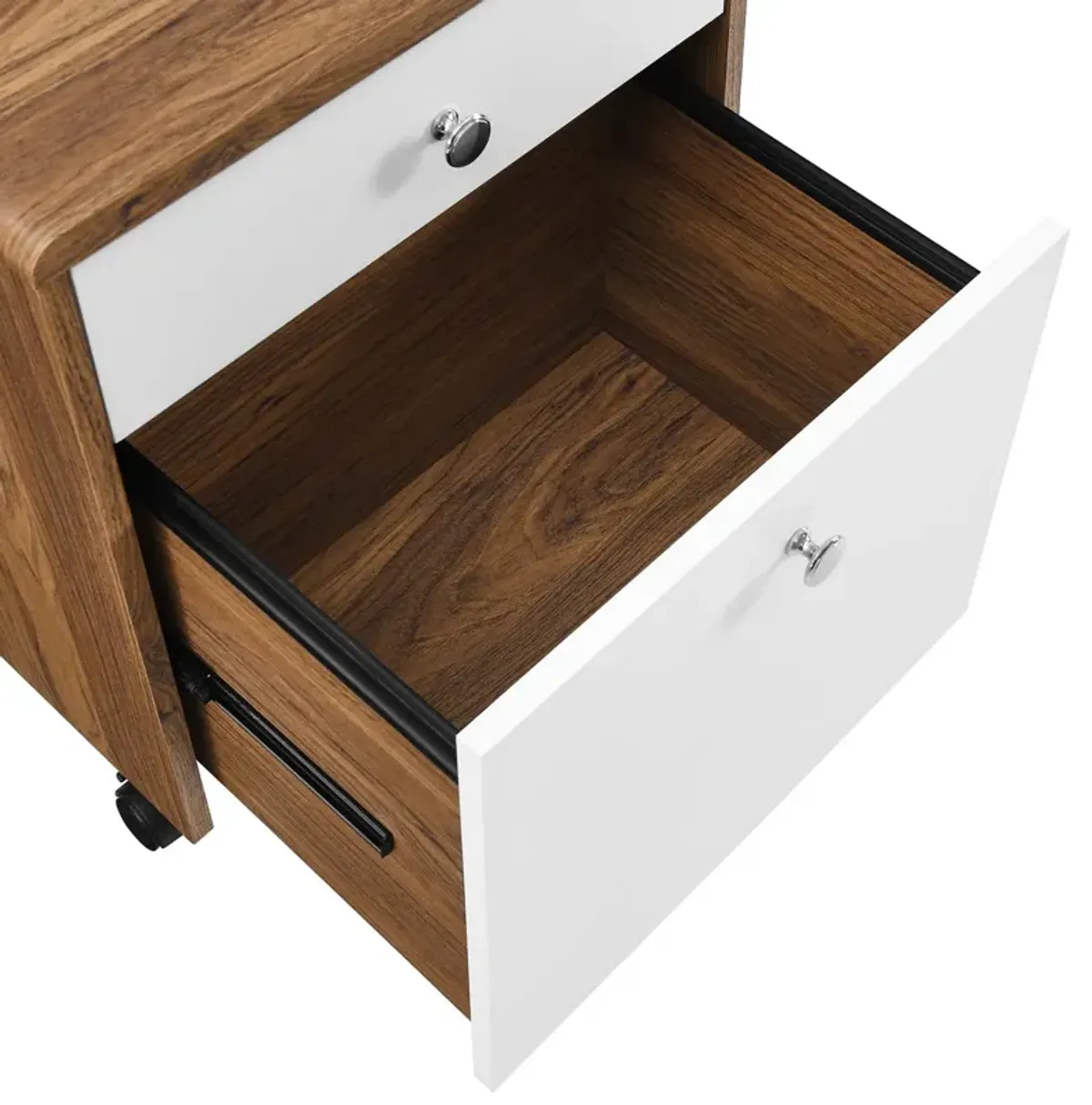 Transmit  Wood File Cabinet