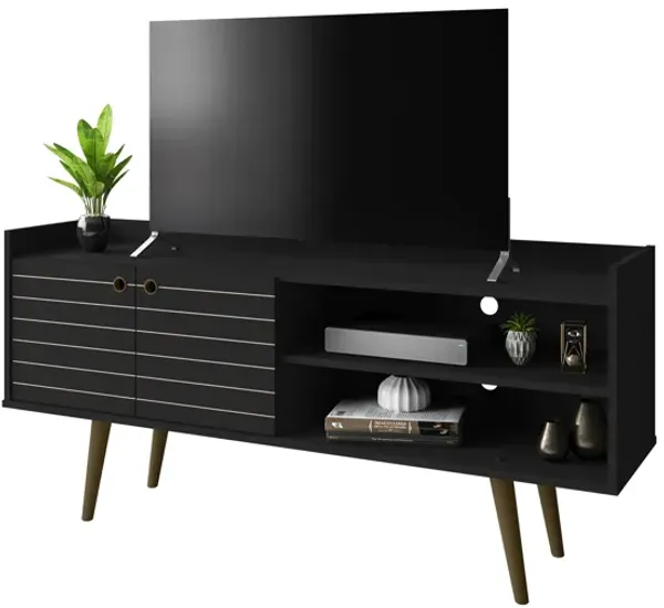 Bogart Black TV Stand