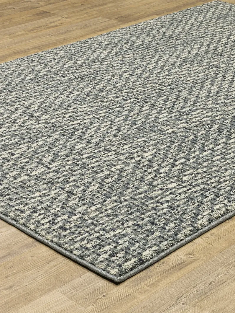 Seneca 3'10" x 5'5" Blue Rug