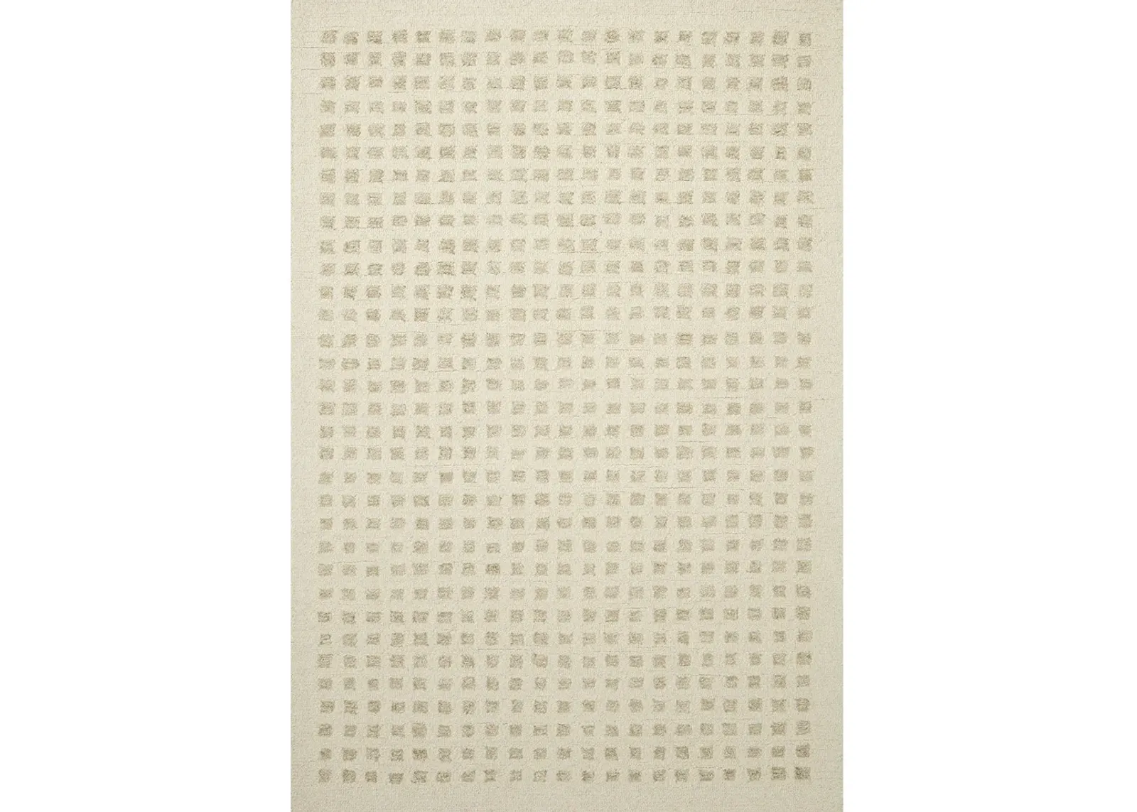 Polly POL01 Ivory/Natural 5' x 7'6" Rug