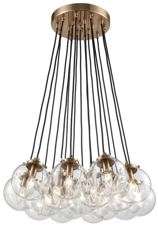 Boudreaux 29'' Wide 17-Light Chandelier