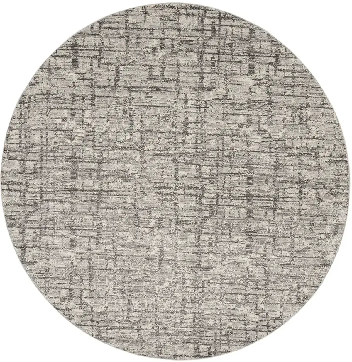 CK950 Rush CK952 Ivory/Gray 8' x Round Rug
