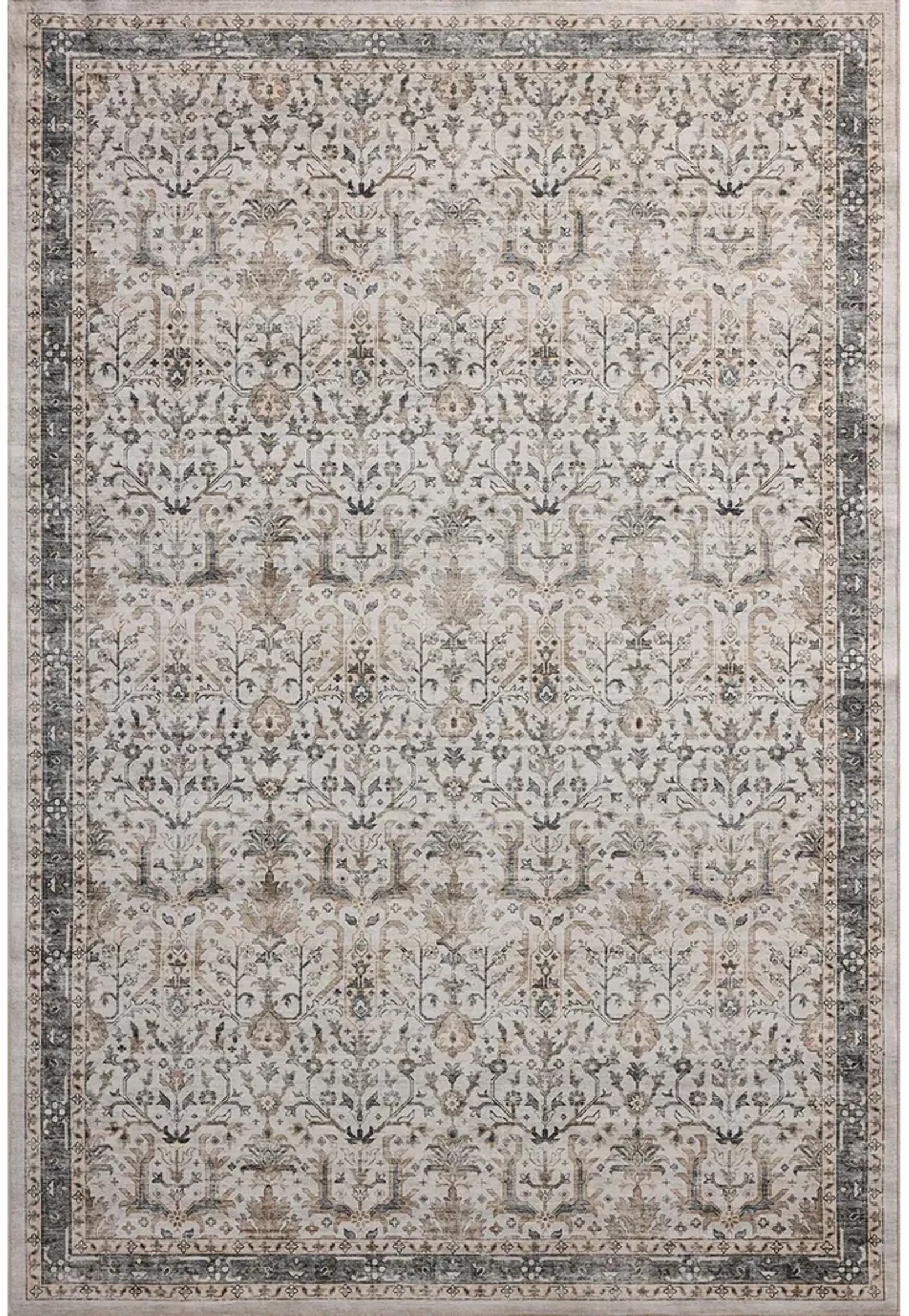 Anniston Ivory/Stone 3'6"x5'6" Rug