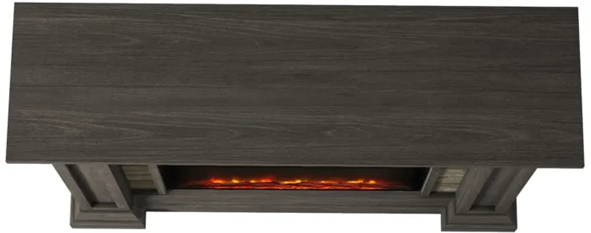 FESTIVO 48" Electric Fireplace with Realistic Flame Effect