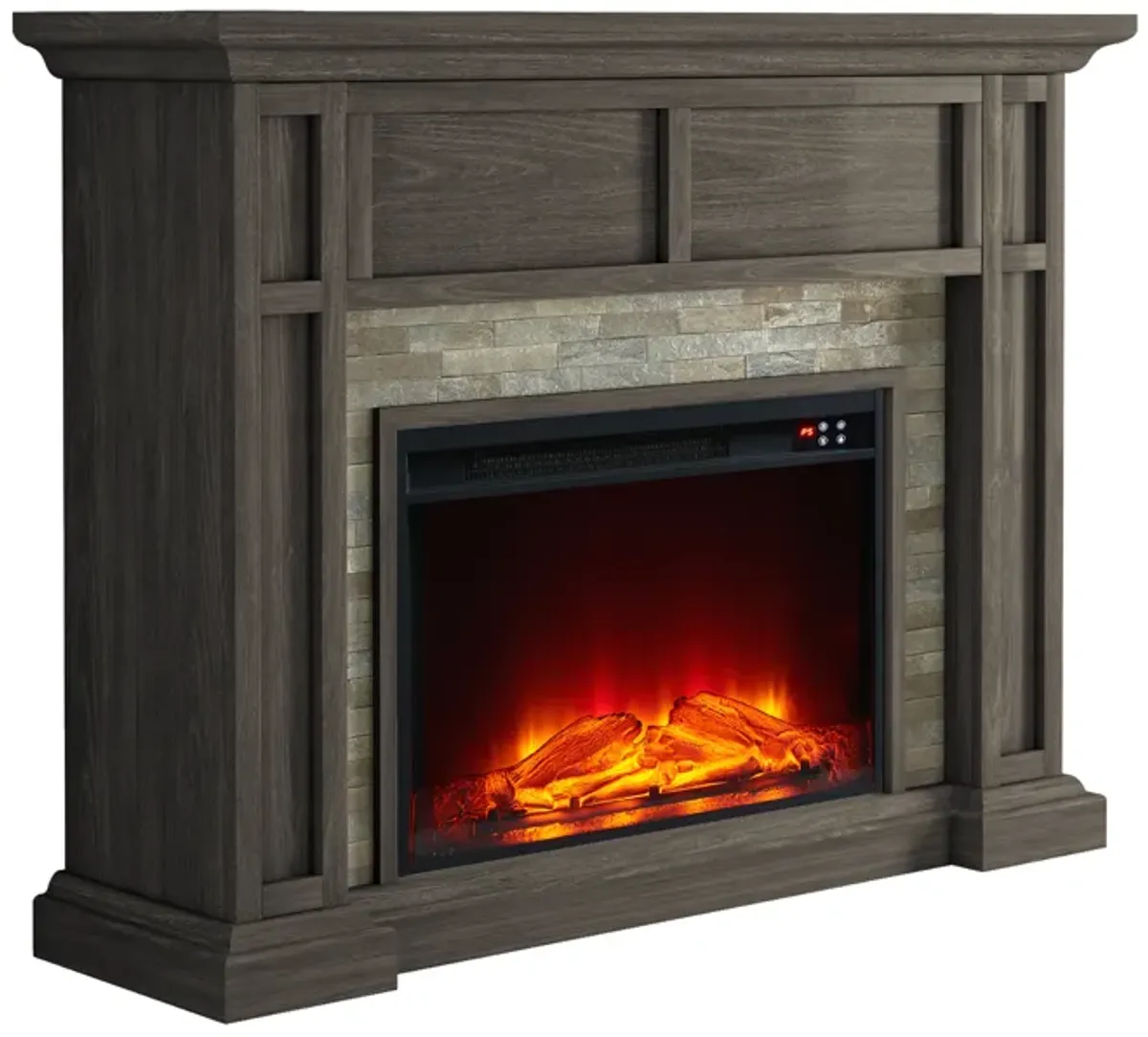 FESTIVO 48" Electric Fireplace with Realistic Flame Effect