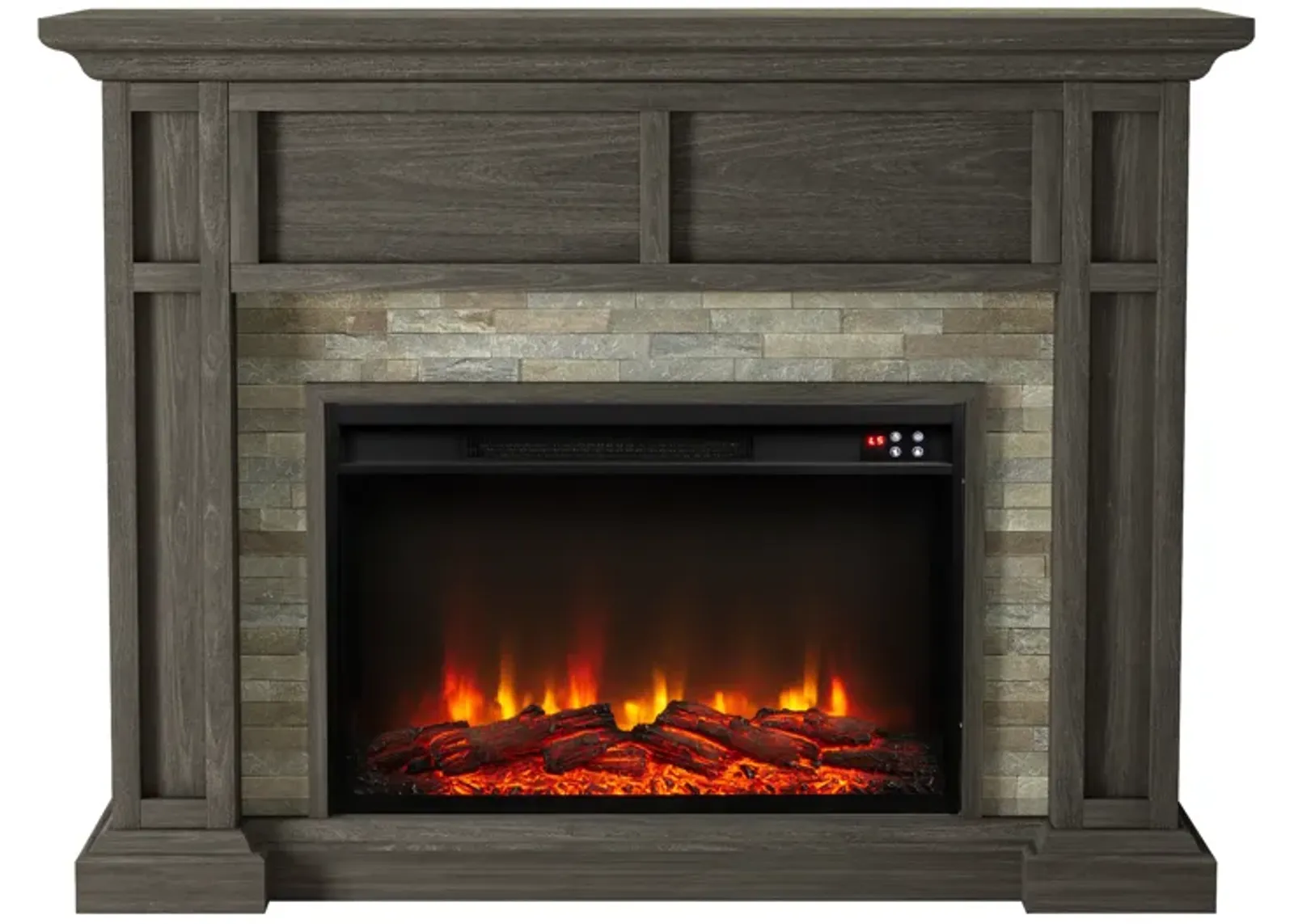 FESTIVO 48" Electric Fireplace with Realistic Flame Effect