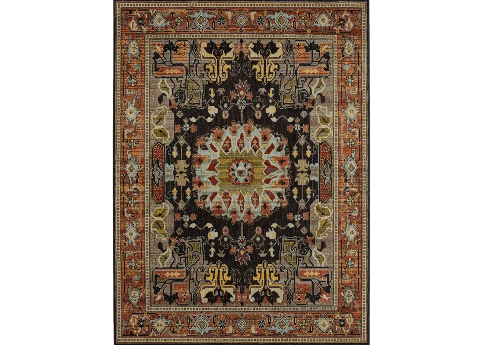 Pandora Covetous Charcoal 8' X 11' Rug