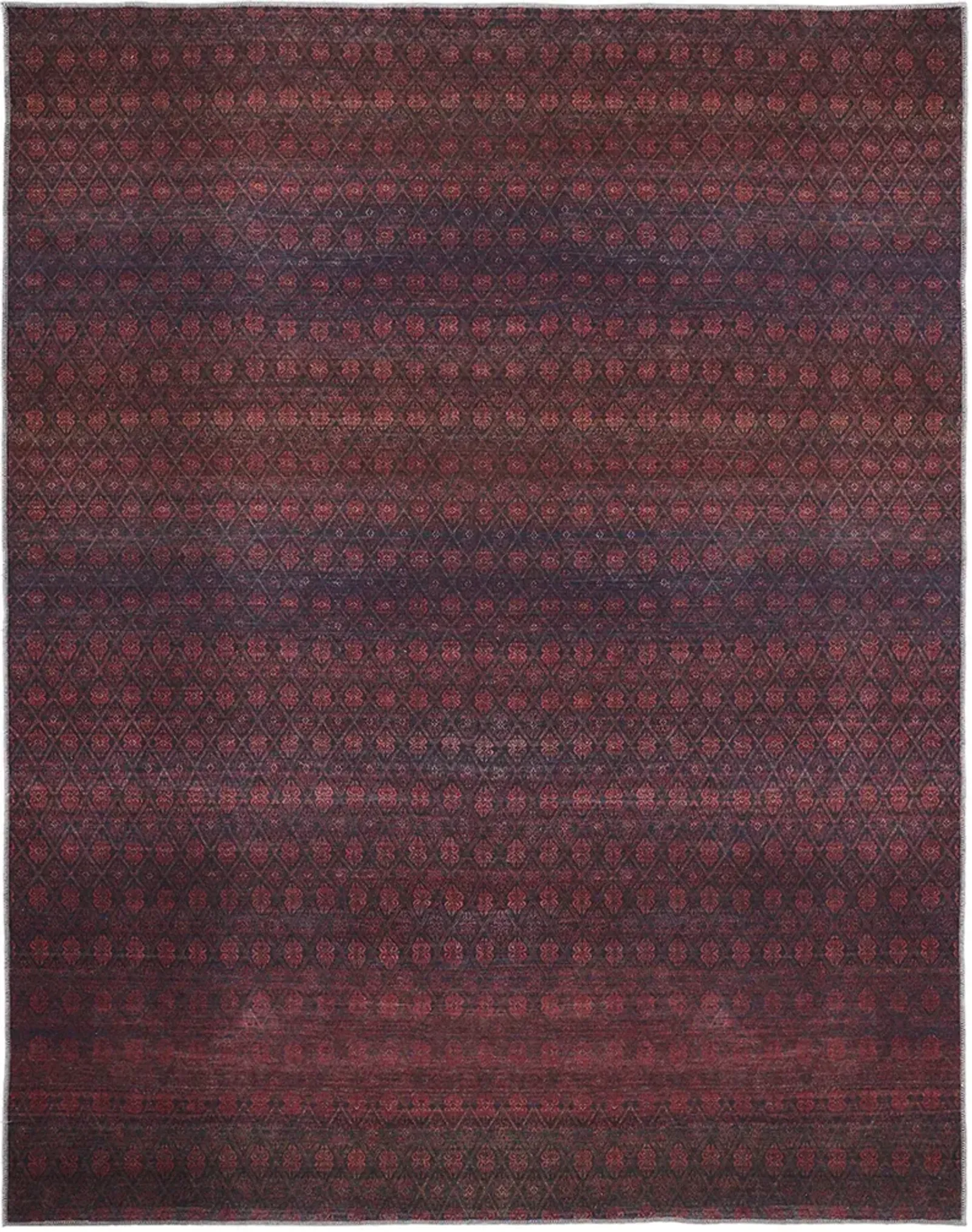 Voss 39HAF Red/Gray 7'10" x 9'10" Rug