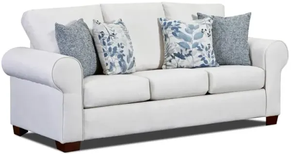 American Furniture Classics Living Room Pembroke Sofa with Four Throw Pillows