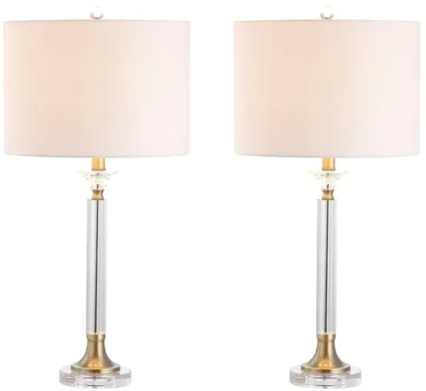 Mark Crystal/Metal LED Table Lamp
