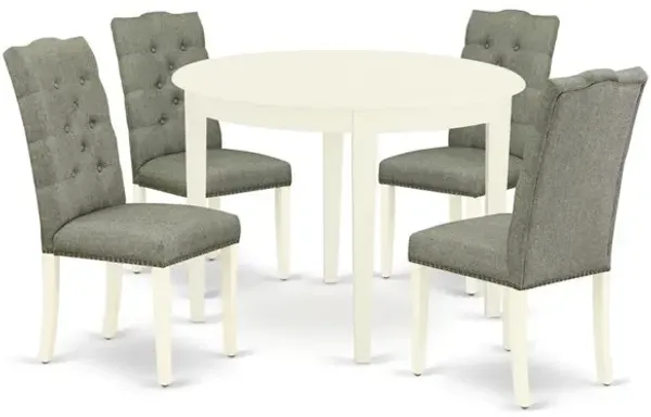 Dining Room Set Linen White
