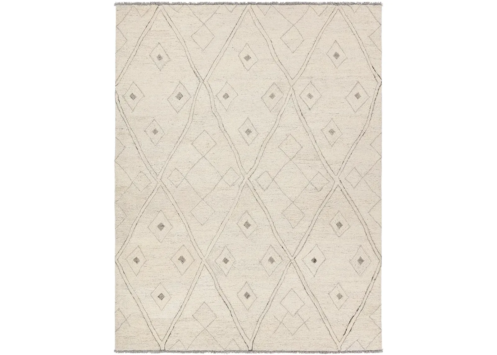 Hadi Ismael White 10' x 14' Rug