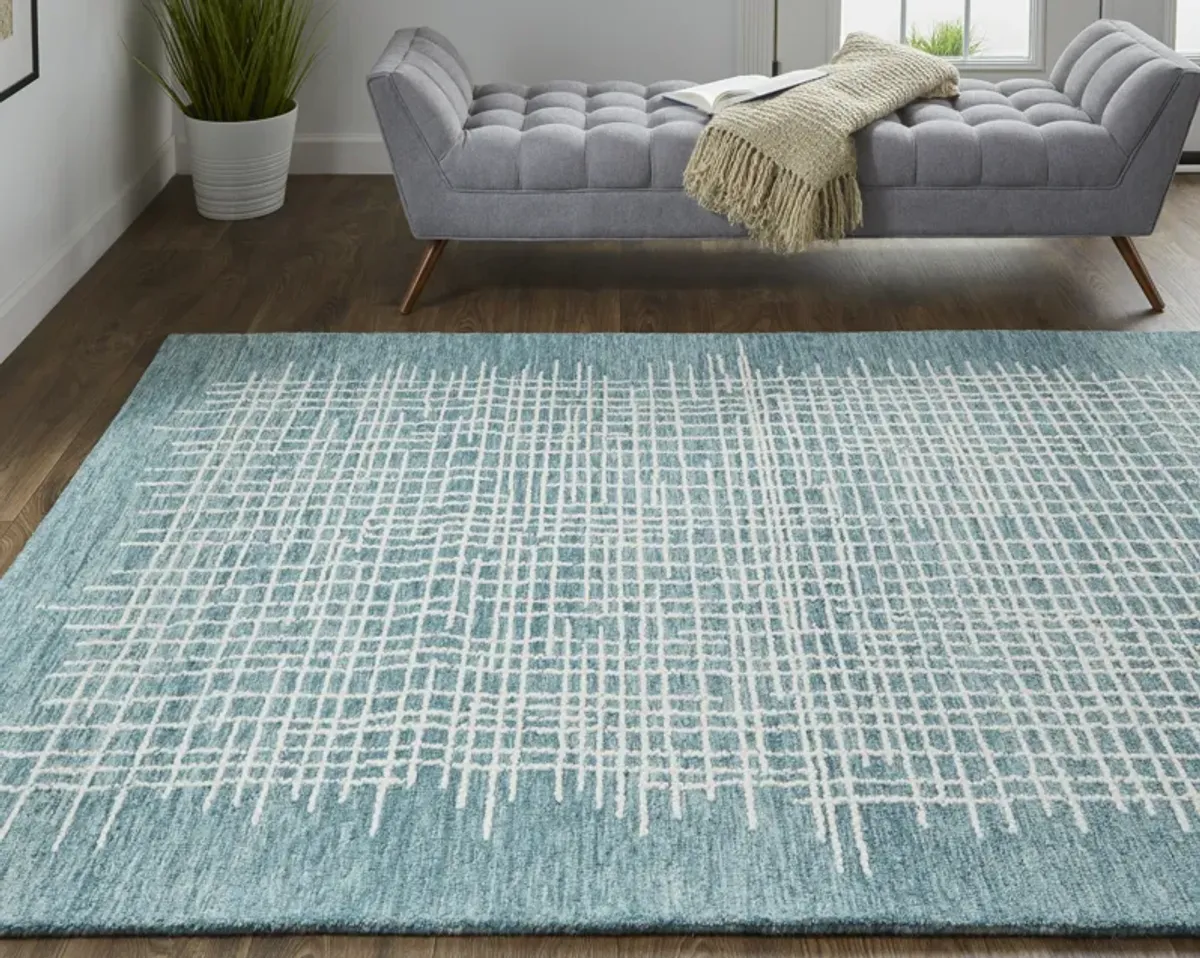 Maddox 8630F Blue/Ivory 8' x 10' Rug